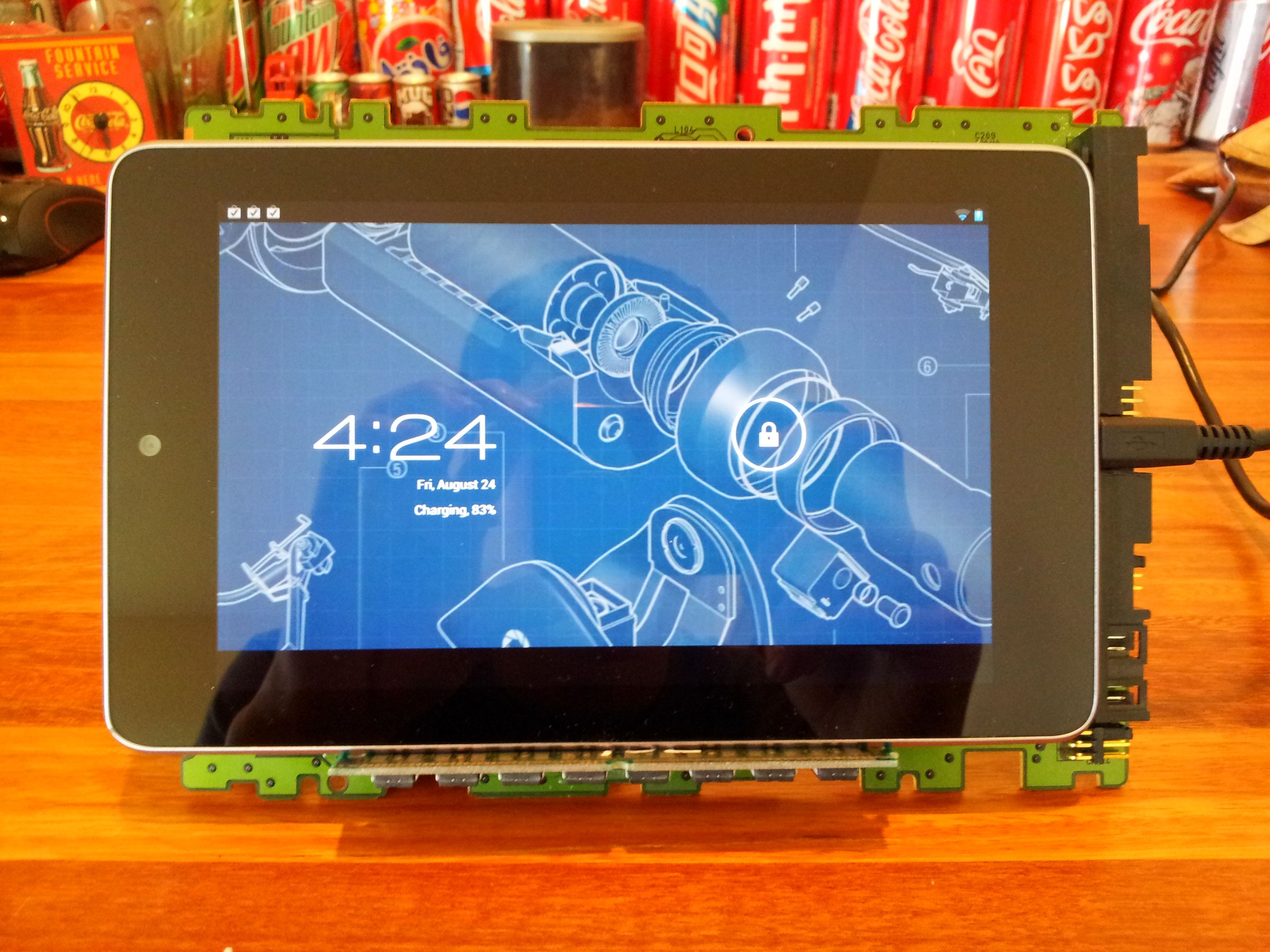 Android Tablet Desktop Dock (Nexus 7)