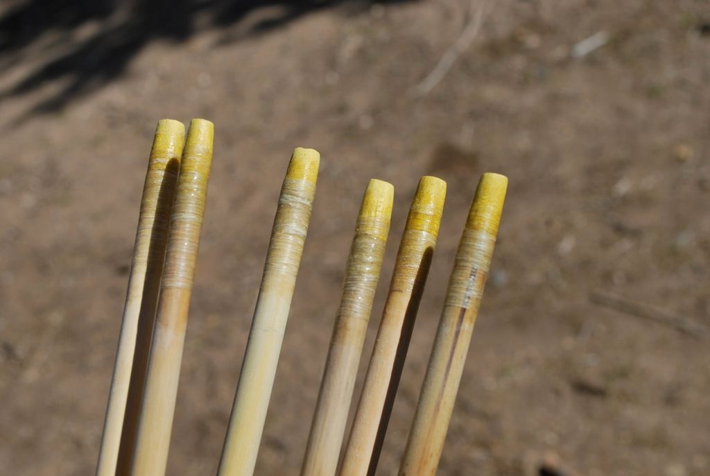 Homemade Bamboo Arrows