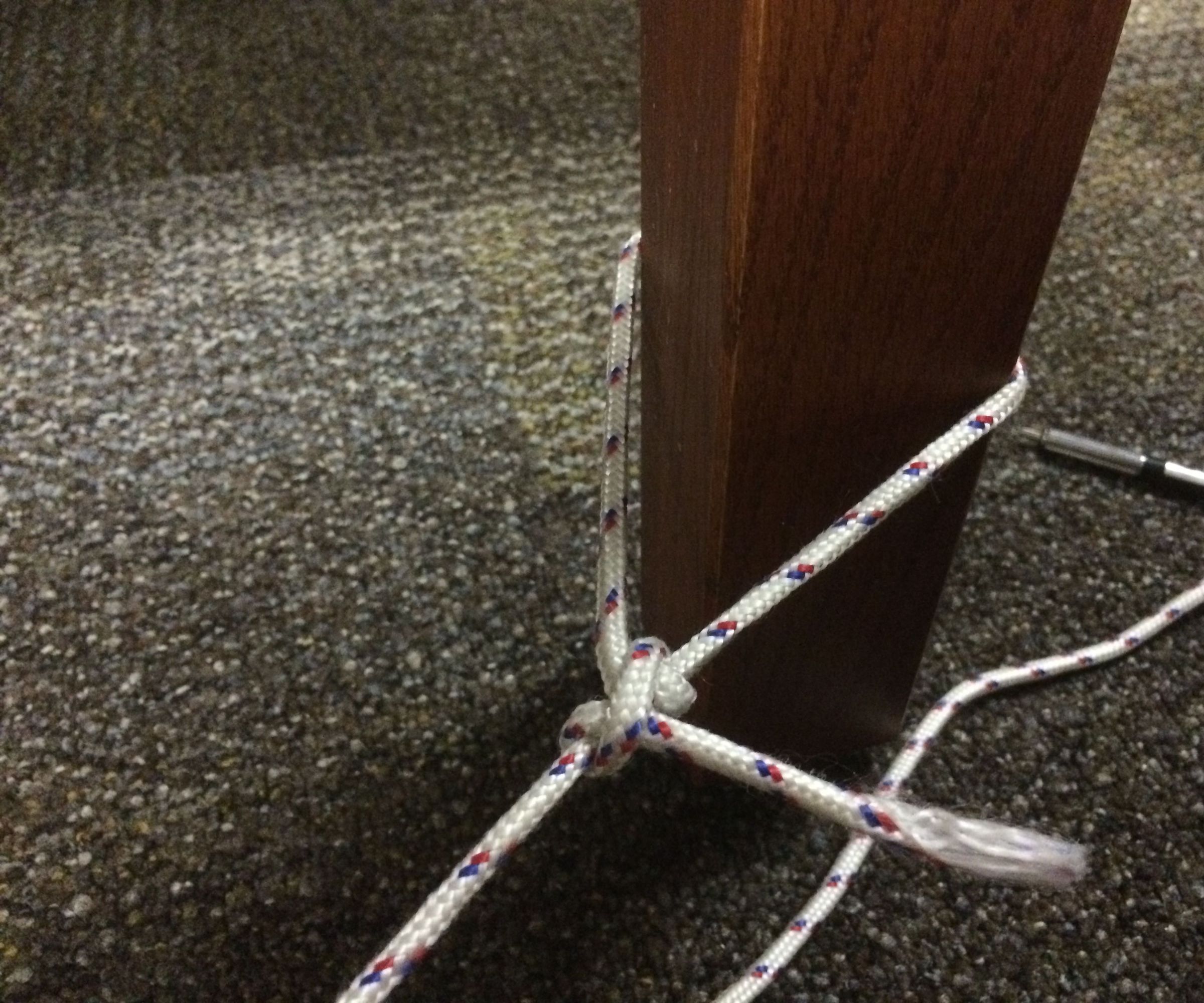 Tying a Tautline Hitch With Janine