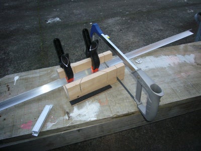 Cut the Locking and L Extrusions