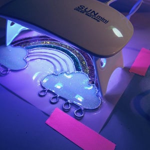 UV Resin and Glitter