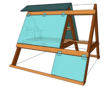 a frame chicken coop plans pdf