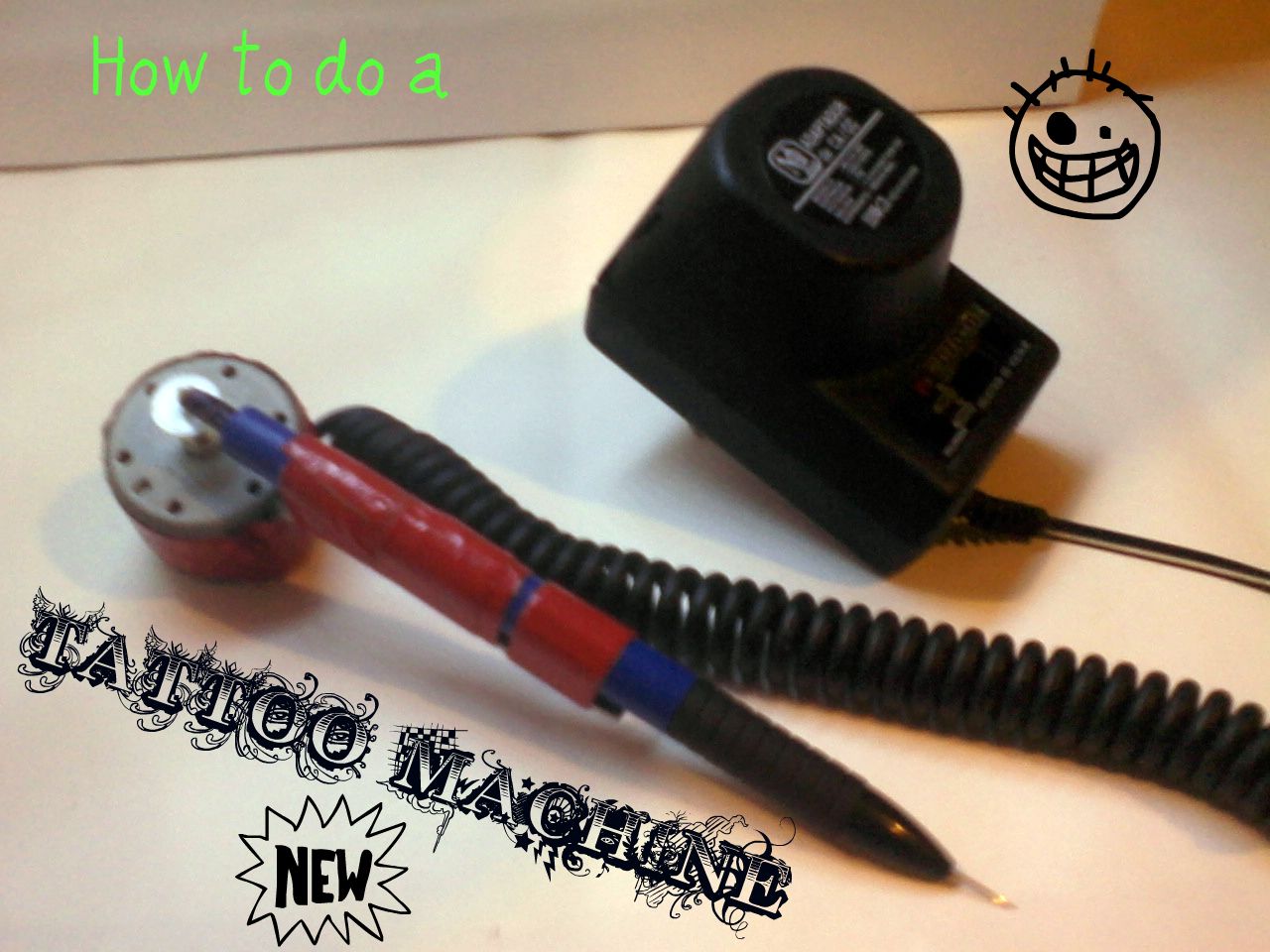 Cheap and Simple Tattoo Machine