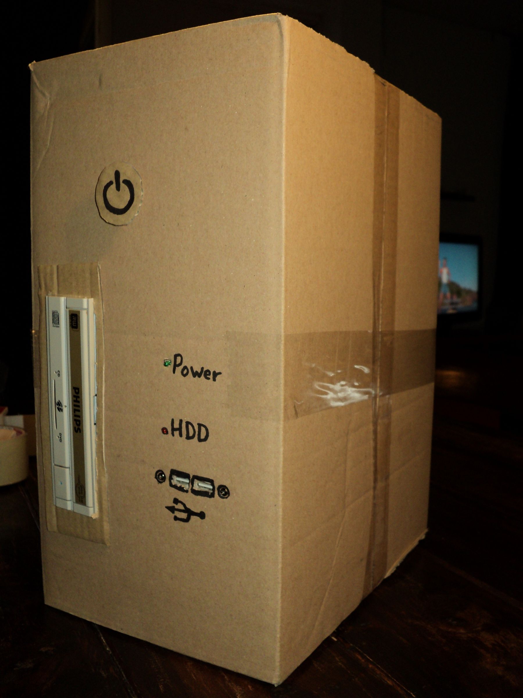 Cardboard PC :-)