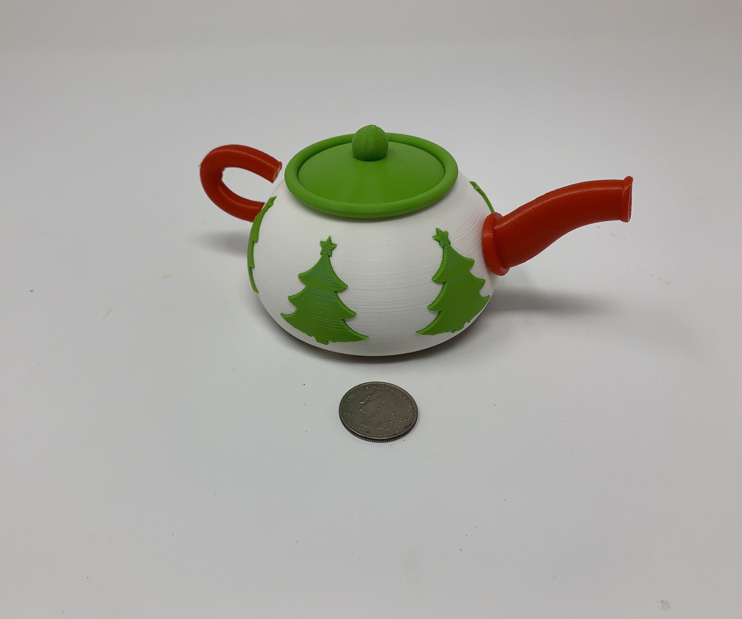 Robotic Christmas Teapot
