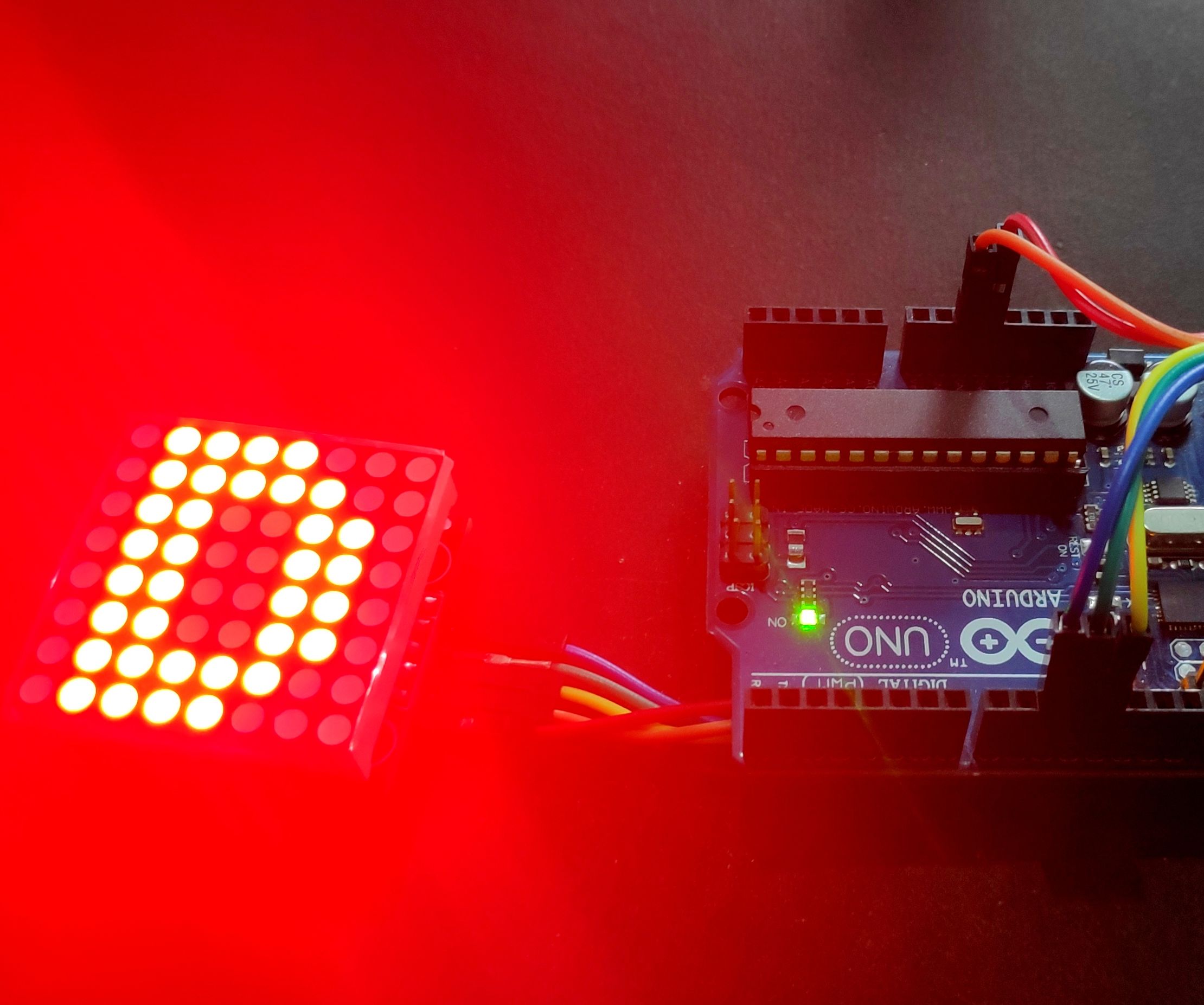 MAX7219 LED Dot Matrix Assembly and Testing