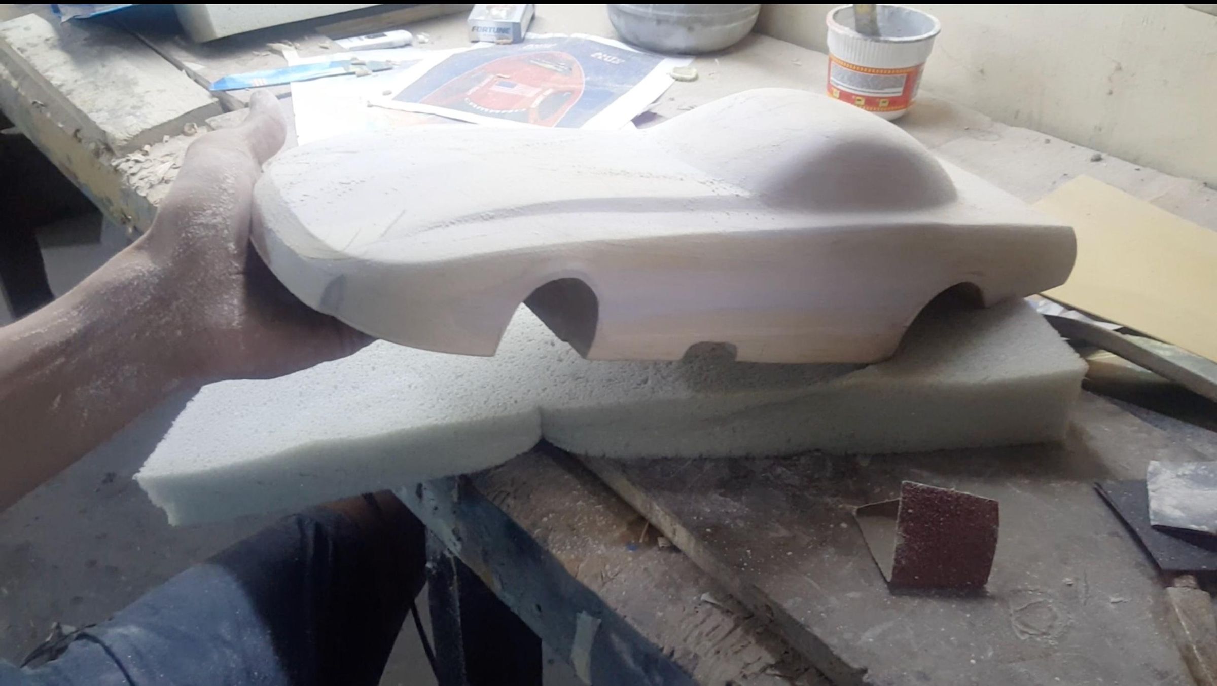 Carving the Main Body Shape