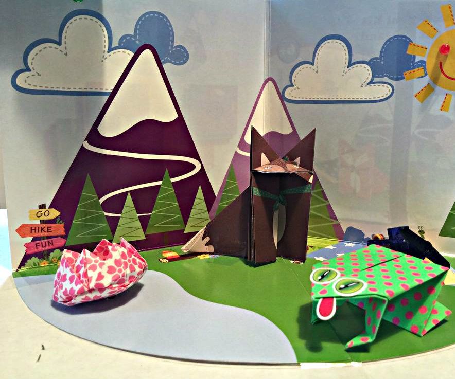 Let's Go Camping! Interactive Diorama