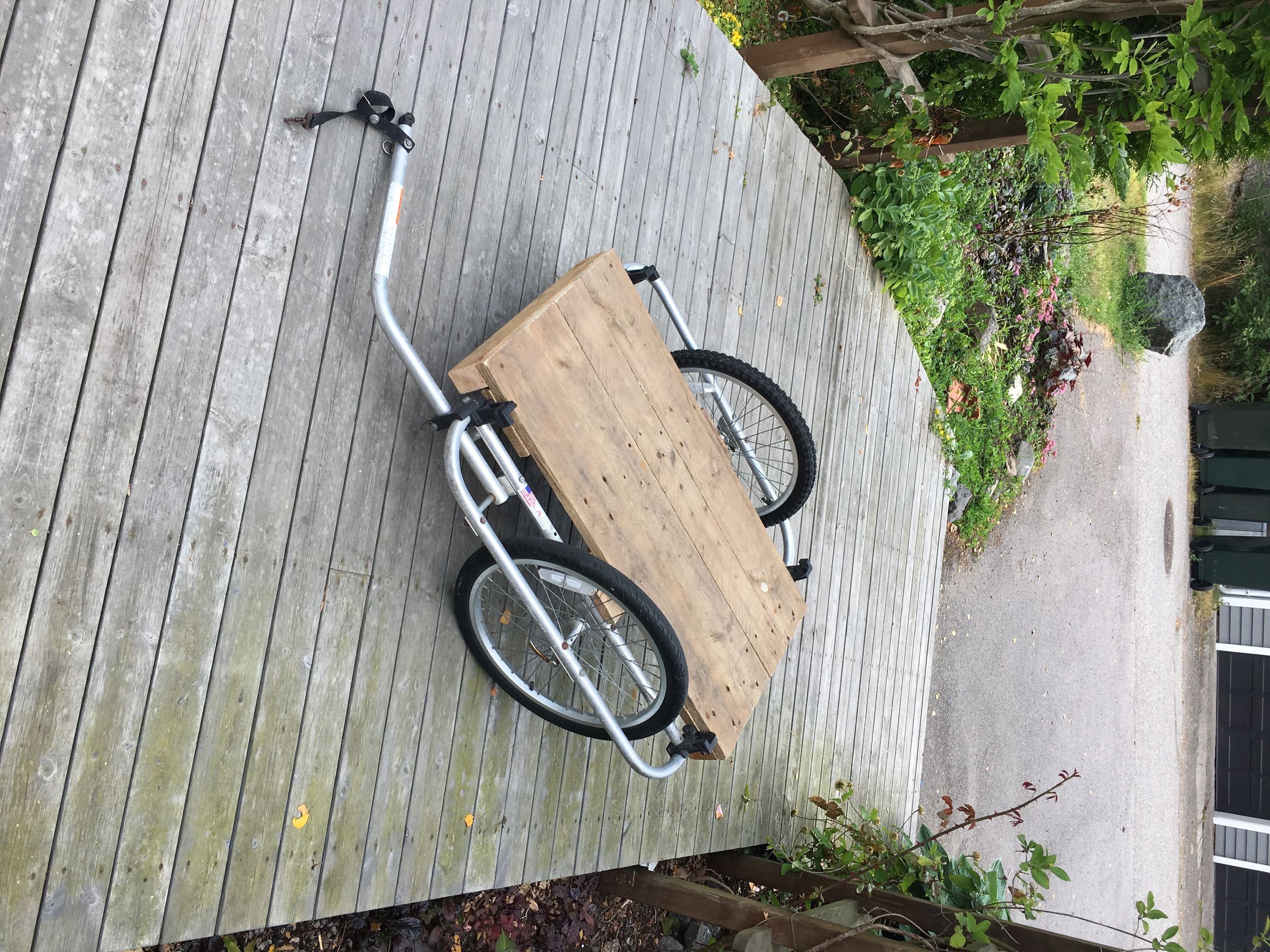 Free Bike Trailer, With Only Hand Tools 4 Steps (with Pictures