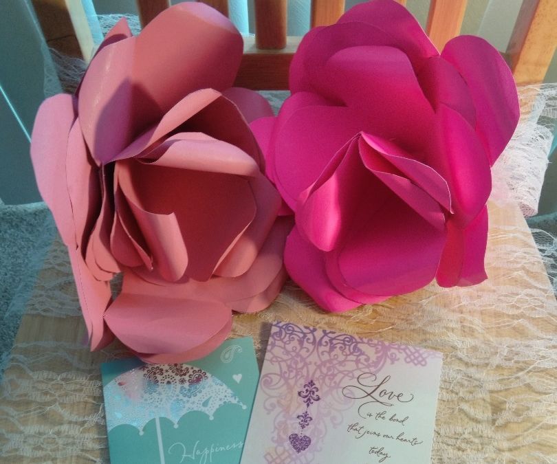 Large Paper Rose