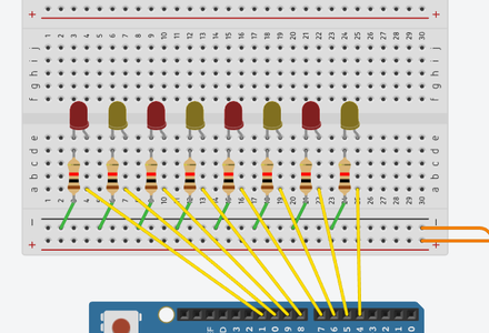 Learn a Simple Arduino Blinking LED Project Using Tinkercad : 5 Steps ...