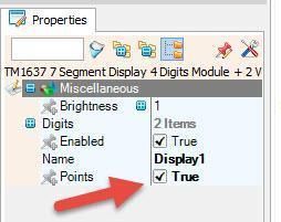 In Visuino Set Components