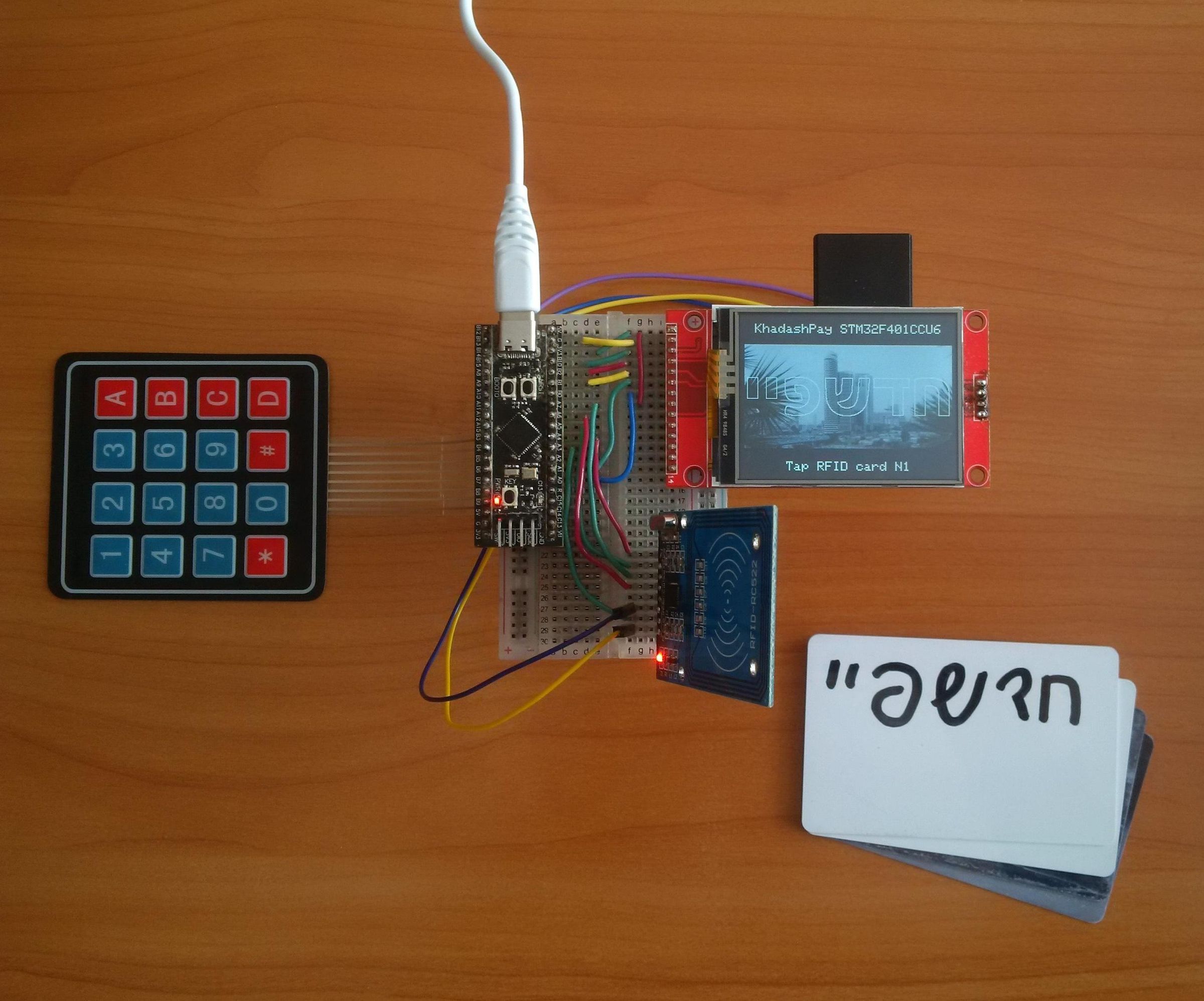 KhadashPay V3.0 (STM32F401CCU6 Version)