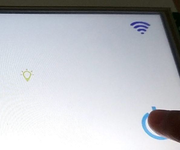 STONE HMI + ESP8266EX + Intelligent Display Terminal of Wifi PC Application Synchronization Display