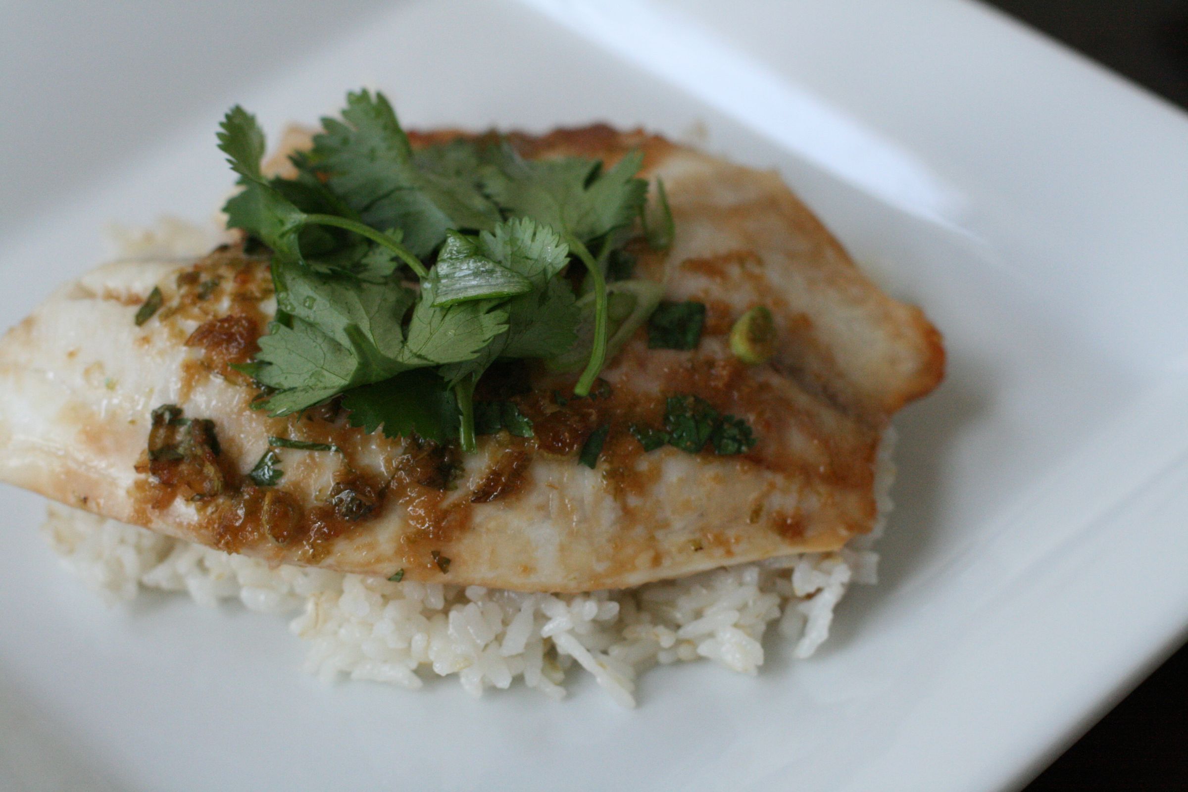 Oven Roasted Asian Tilapia
