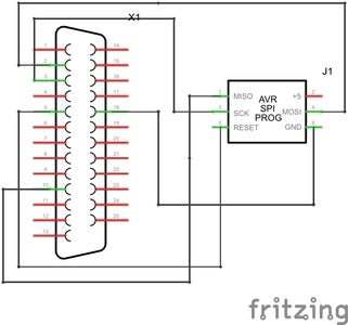 Simplest AVR Parallel Port Programmer : 3 Steps - Instructables