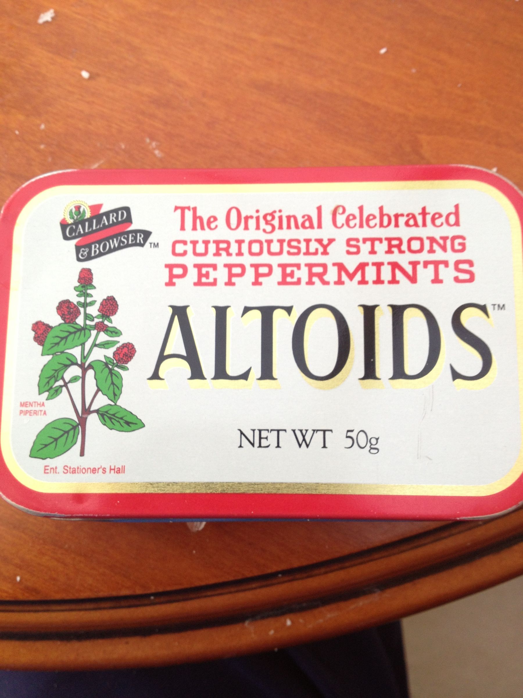 Altoids Tin Candle