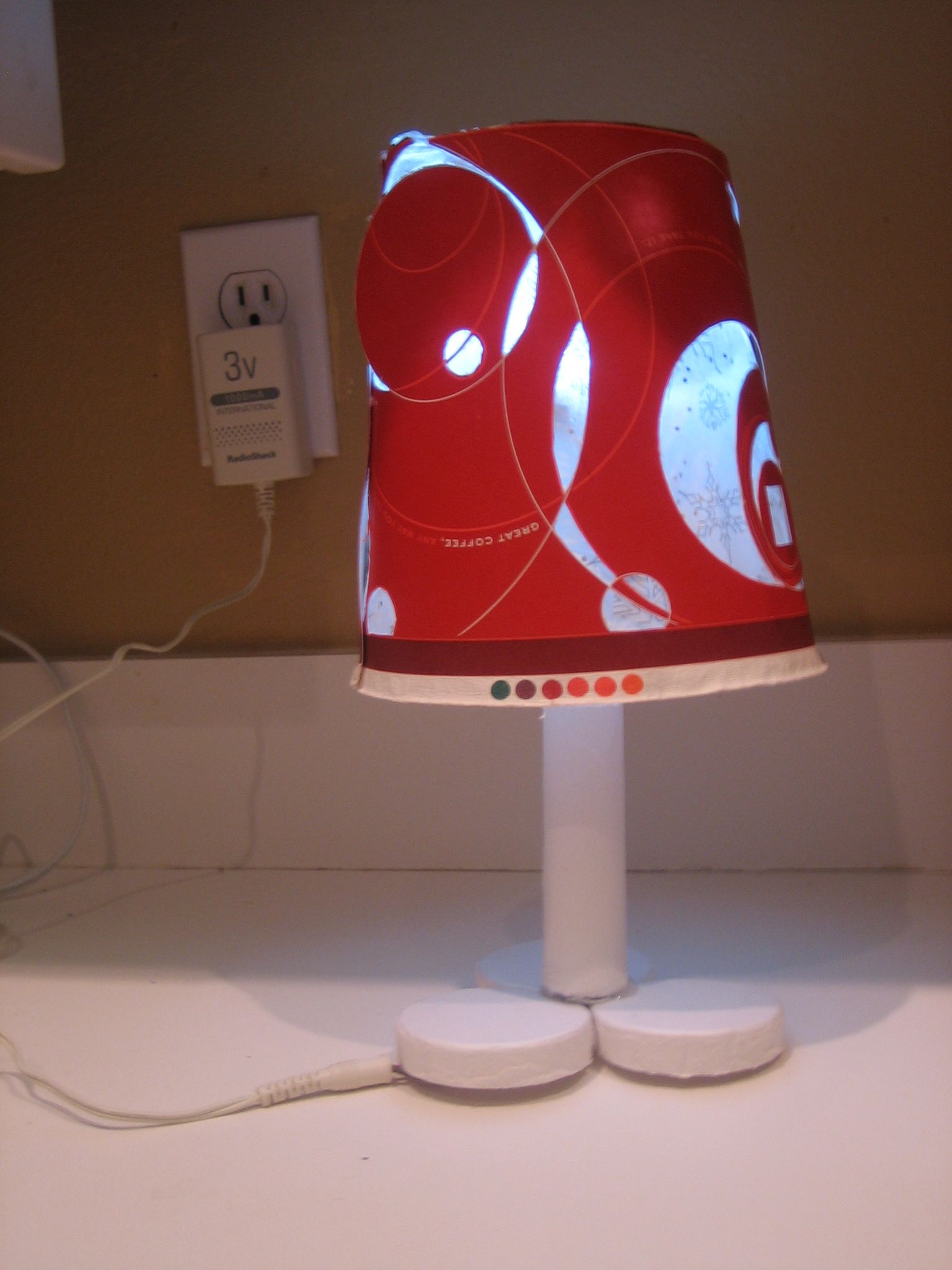 Paper Cup LED Lamp : 7 Steps - Instructables