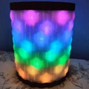 An Eye-Catching 3D Printed Hexagonal Cells LED Lamp