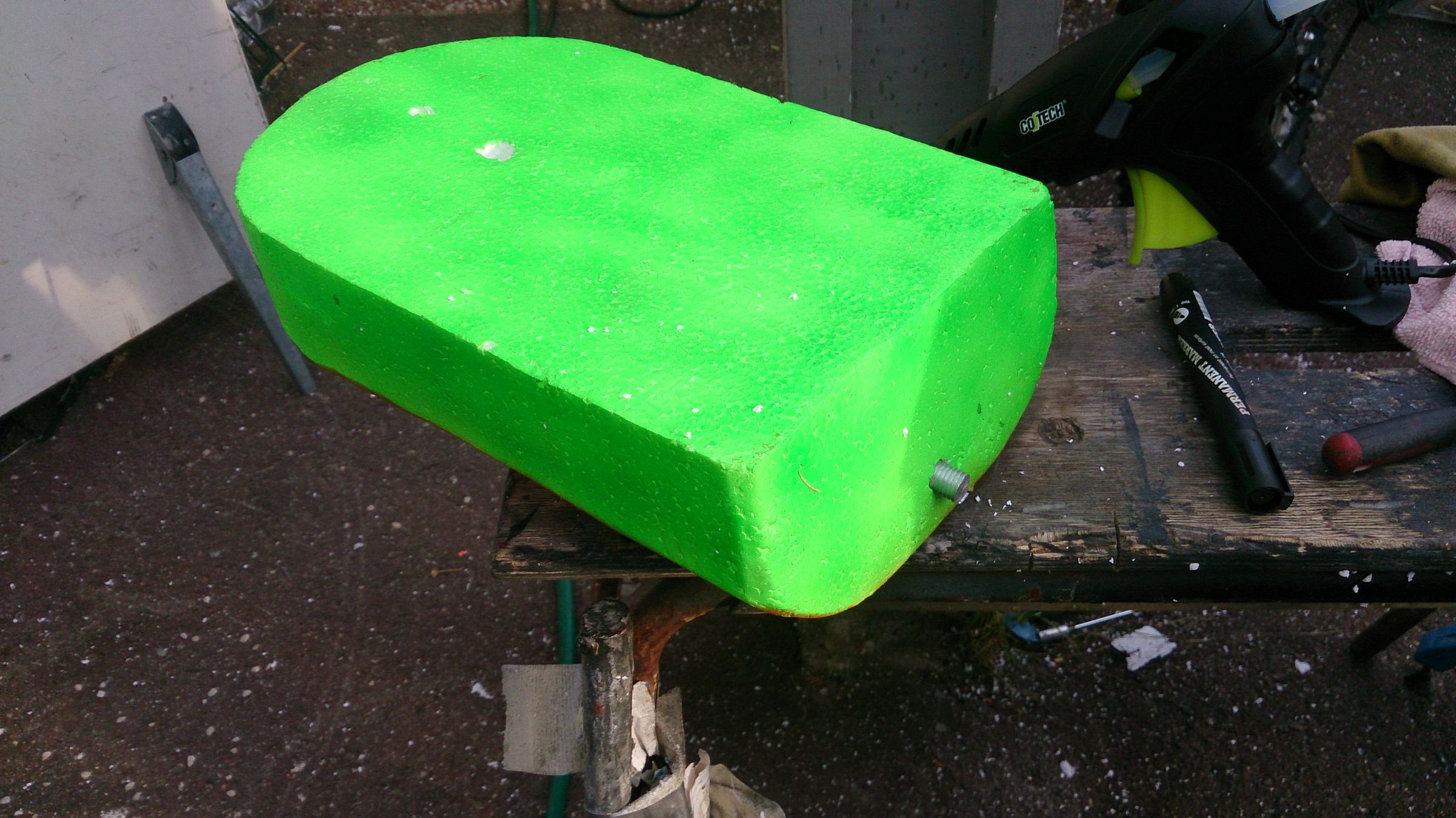 Styrofoam Fishing Boat/Barge for RC Trolling 5 Steps Instructables