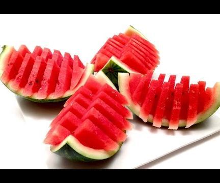 Cooking Tips: How to Quickly Cut and Serve a Watermelon