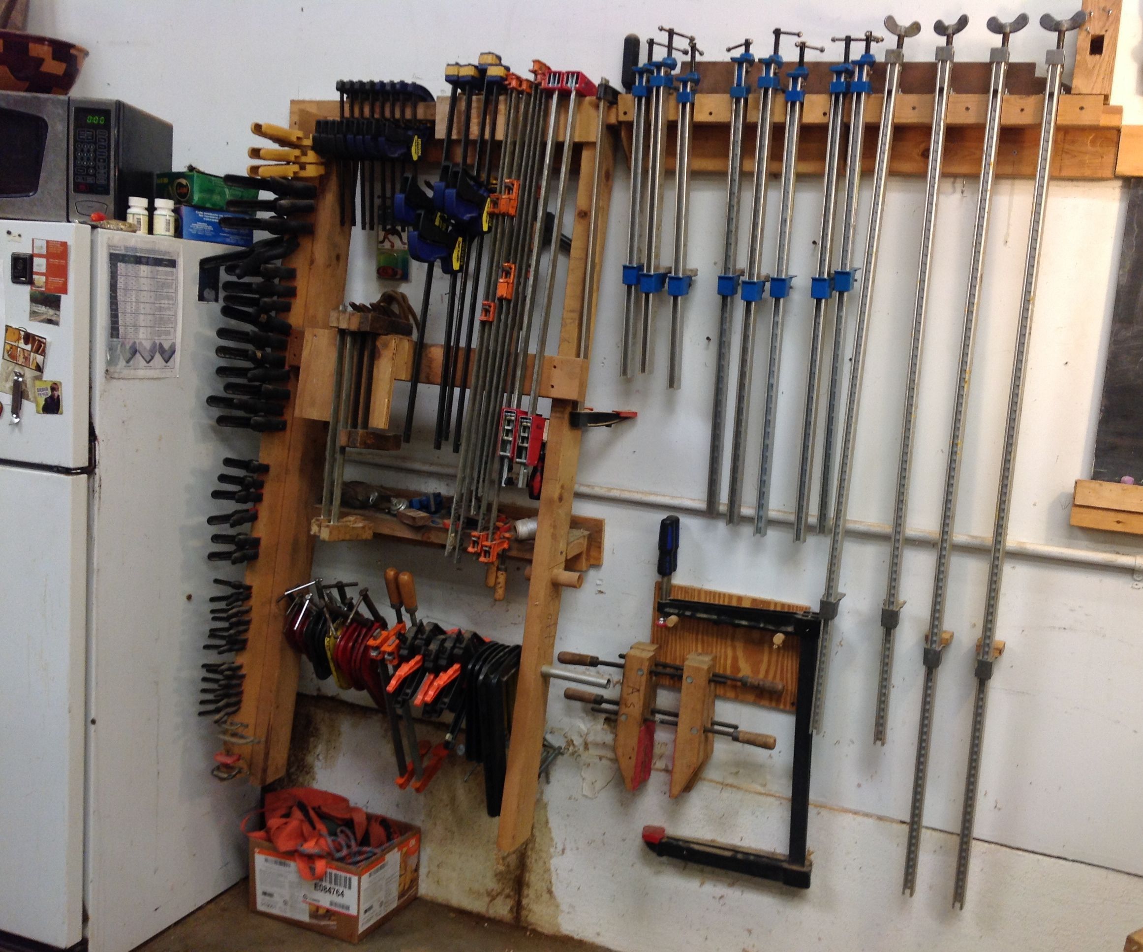 Clamp Rack Ideas