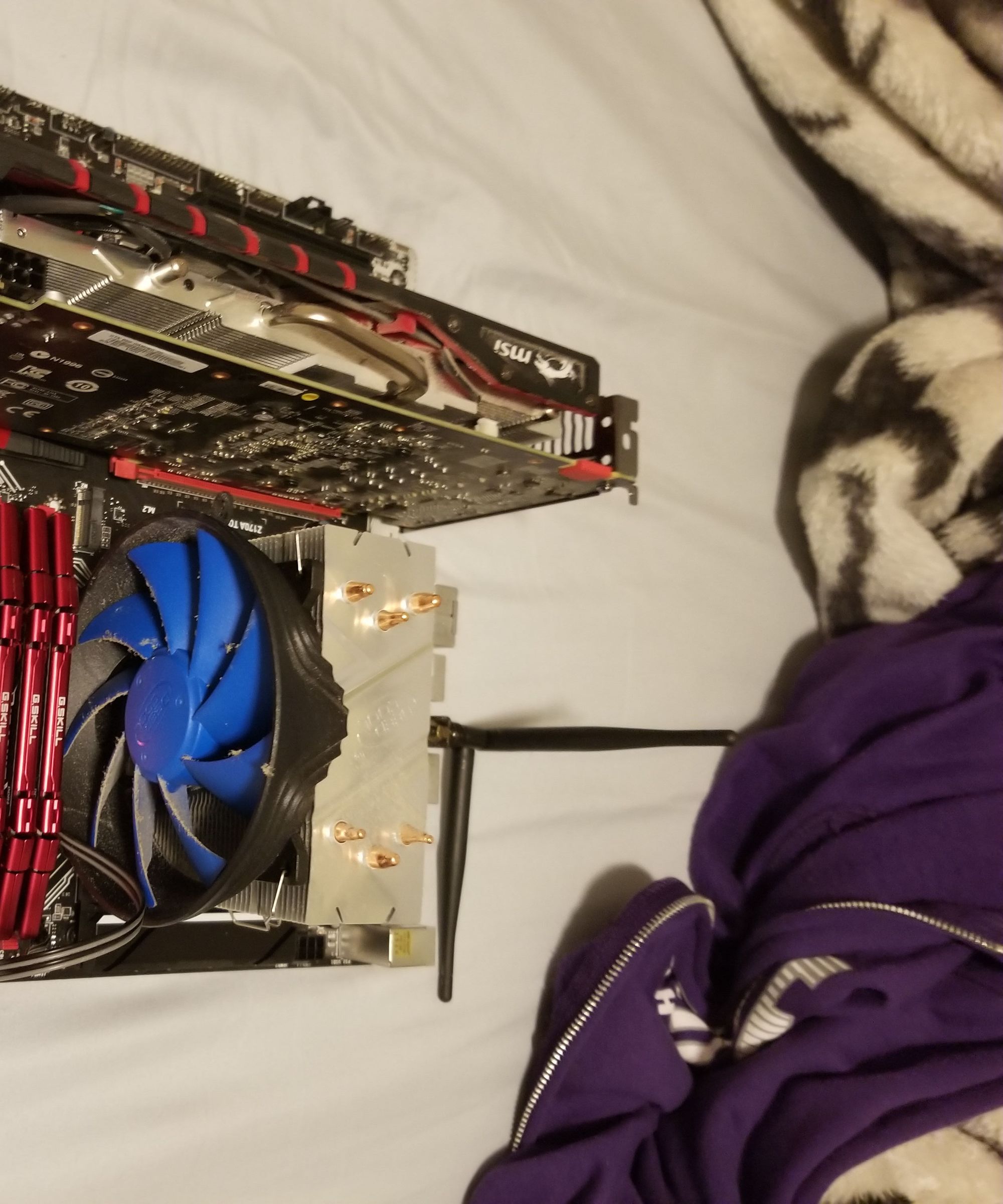 Assembling a Mother Board (minus Processor)