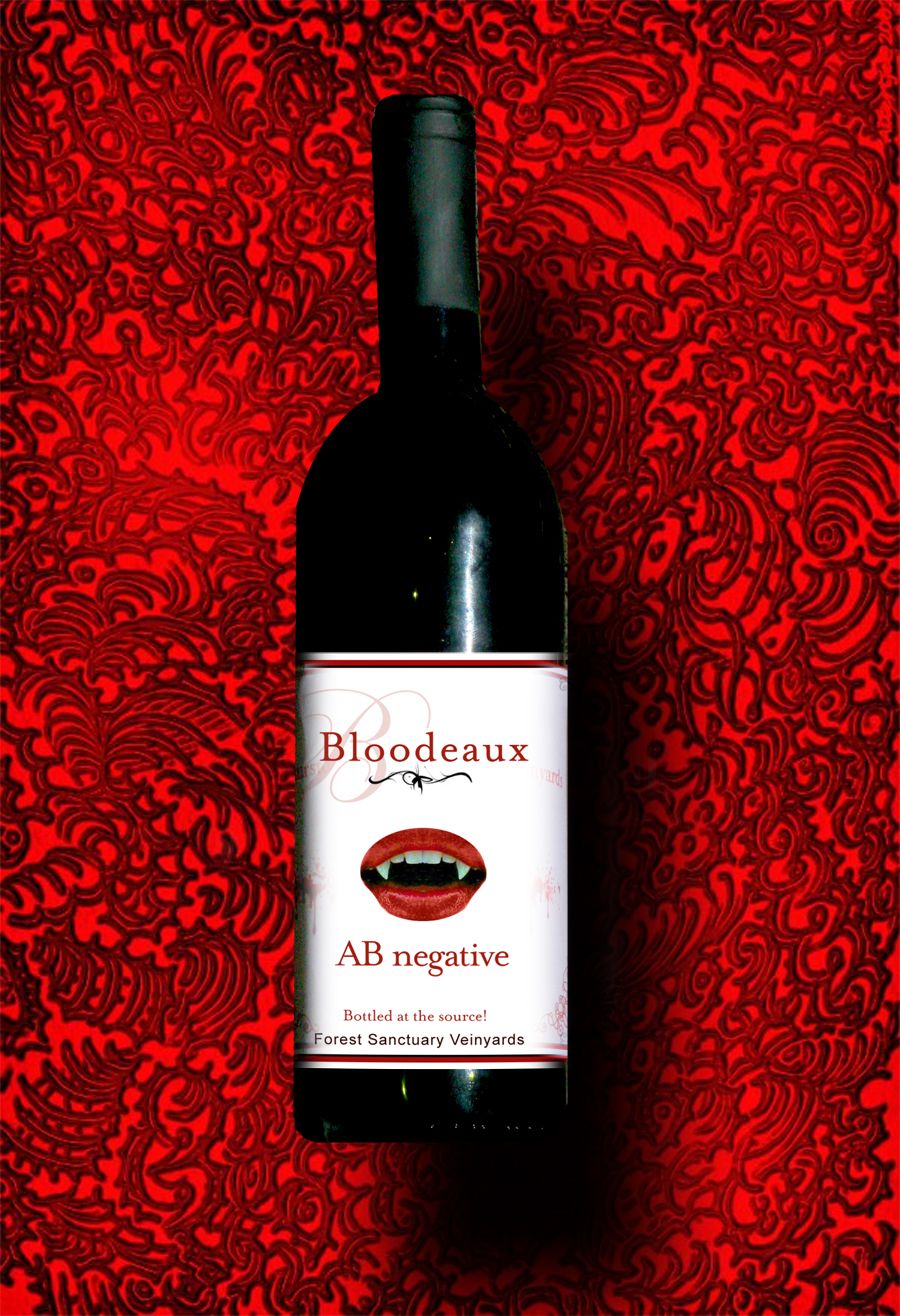 Make-Over Your Wine Bottles for Your Halloween Party!