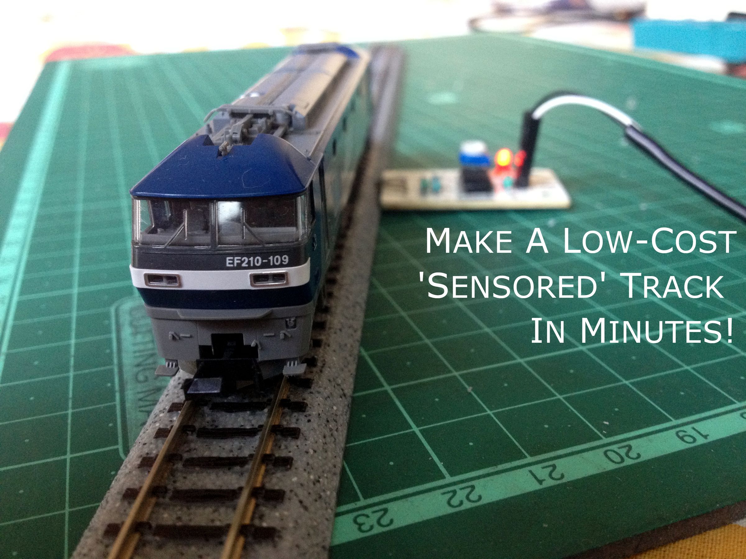 Train Sensor Project Make a Low Cost Sensored Track in Minutes! : 10 Steps (with Pictures ...
