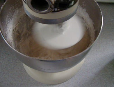 Add Remaining Flour and Mix With the Dough Hook