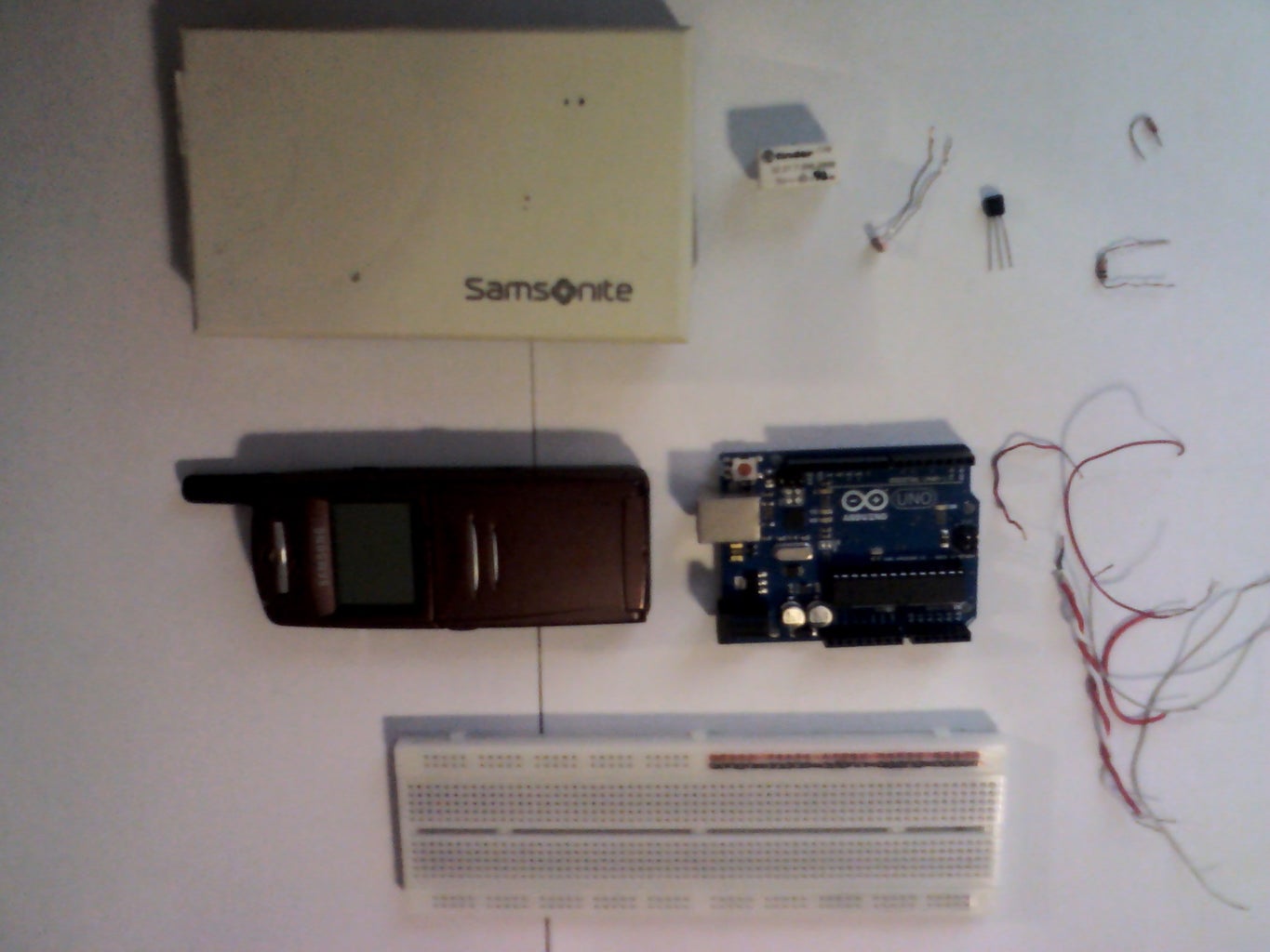 Remote Simple Relay Activation Without a GSM Module 3 Steps Circuit Diagram