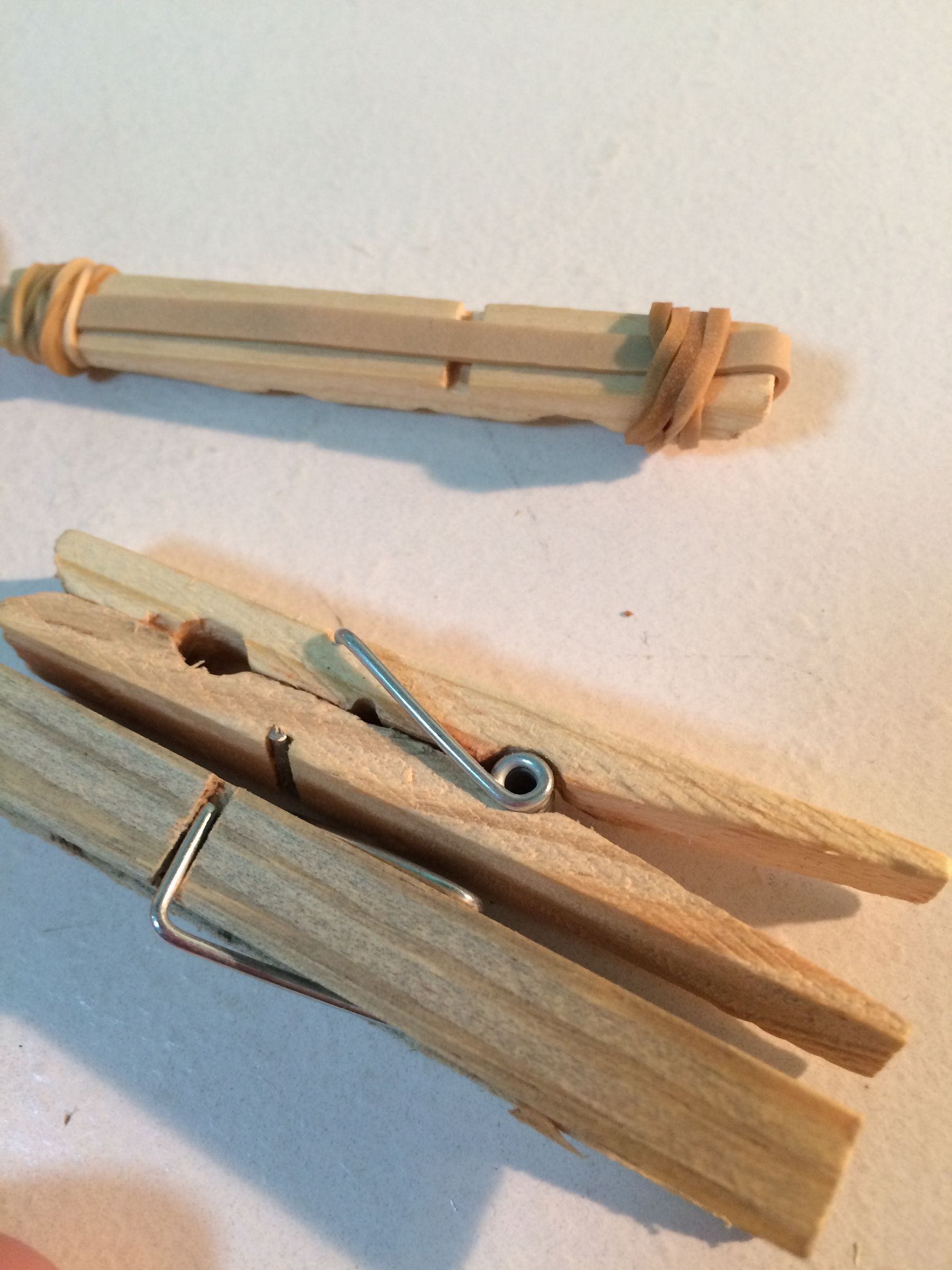 How to Make a Mini Clothespin Crossbow 7 Steps Instructables