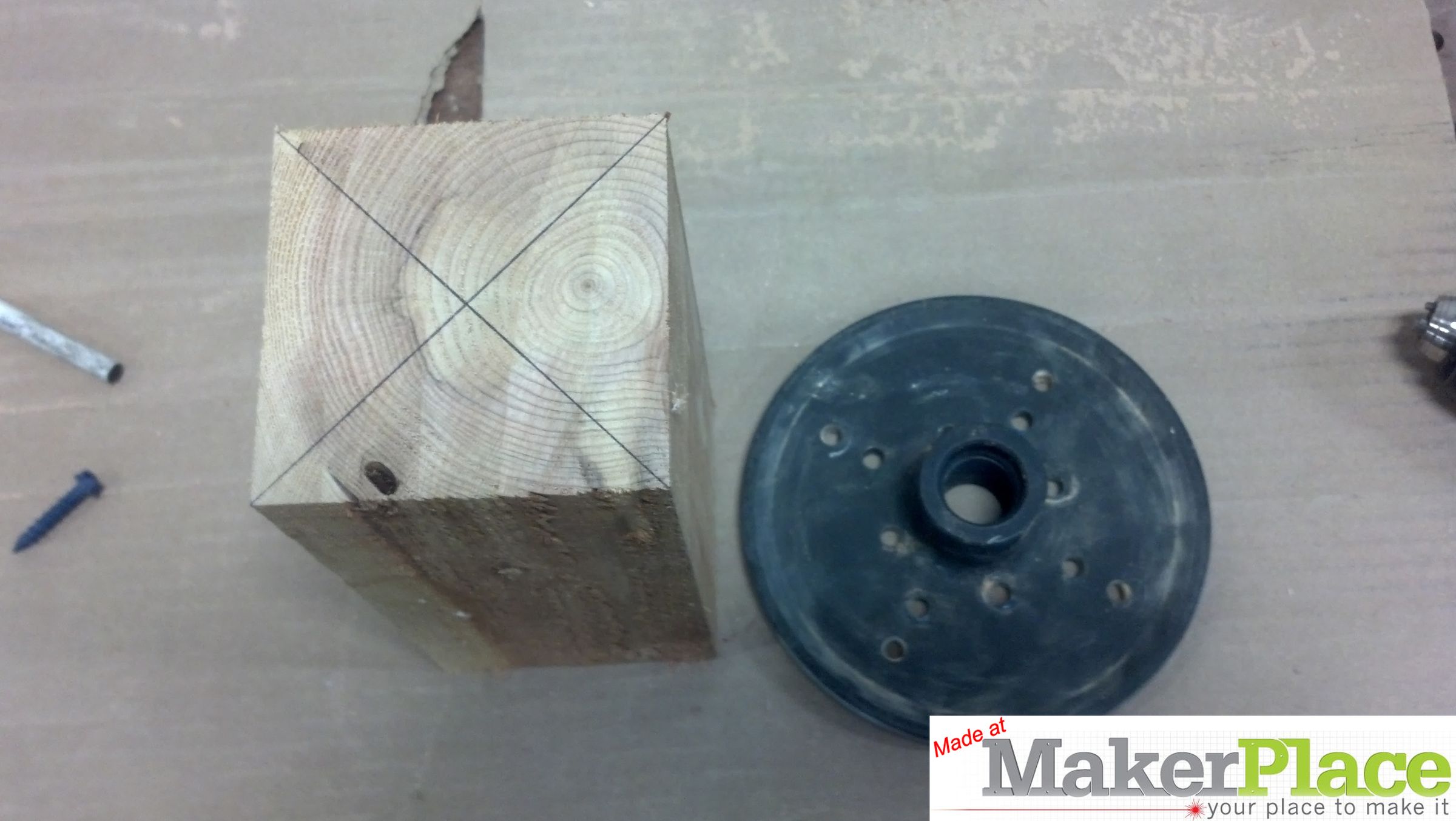 Pencil Holder From Fence Post on the Lathe 8 Steps (with Pictures