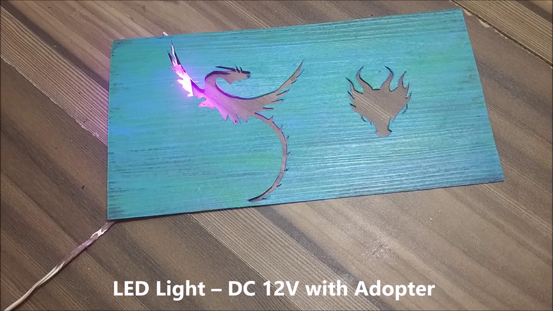 How to Make Backlit Pallet Wall Art 3 Steps Instructables