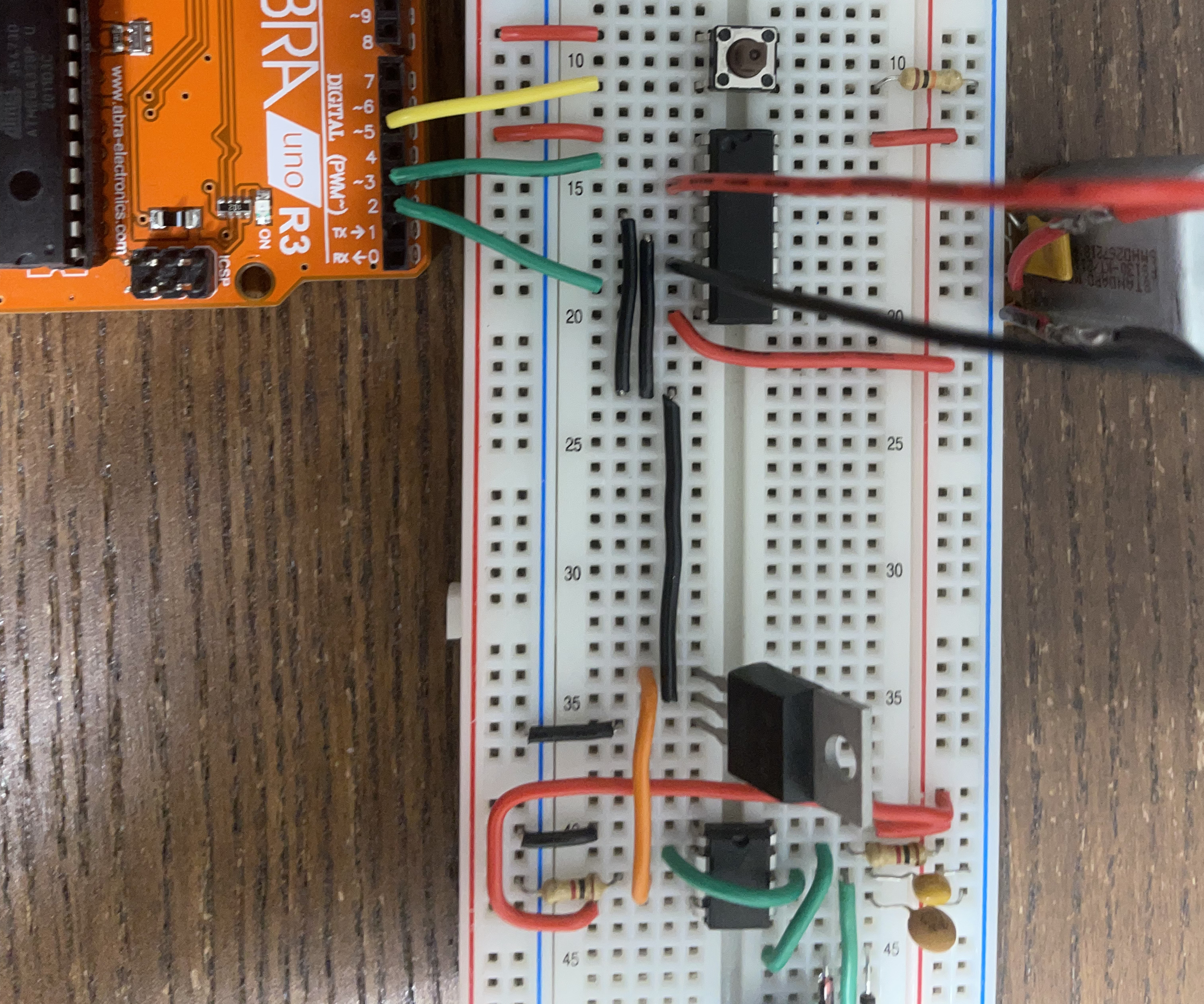 Dual-Control DC Motor System
