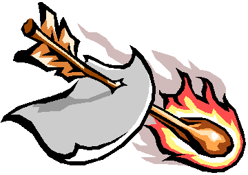 flamming arrow