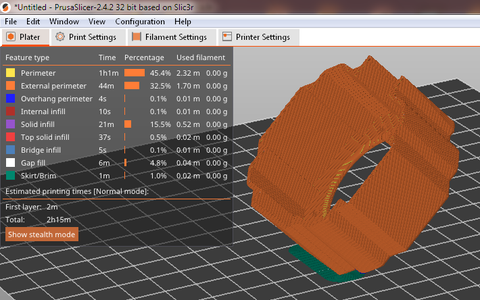 Configure the Prusa Slicer Settings