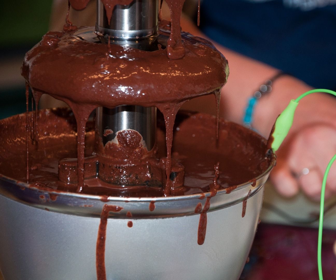 Chocolate Fondue vs MakeyMakey