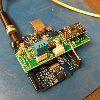 Arduino IOT: Temperature and Humidity ( With ESP8266 WiFi) : 7 Steps ...