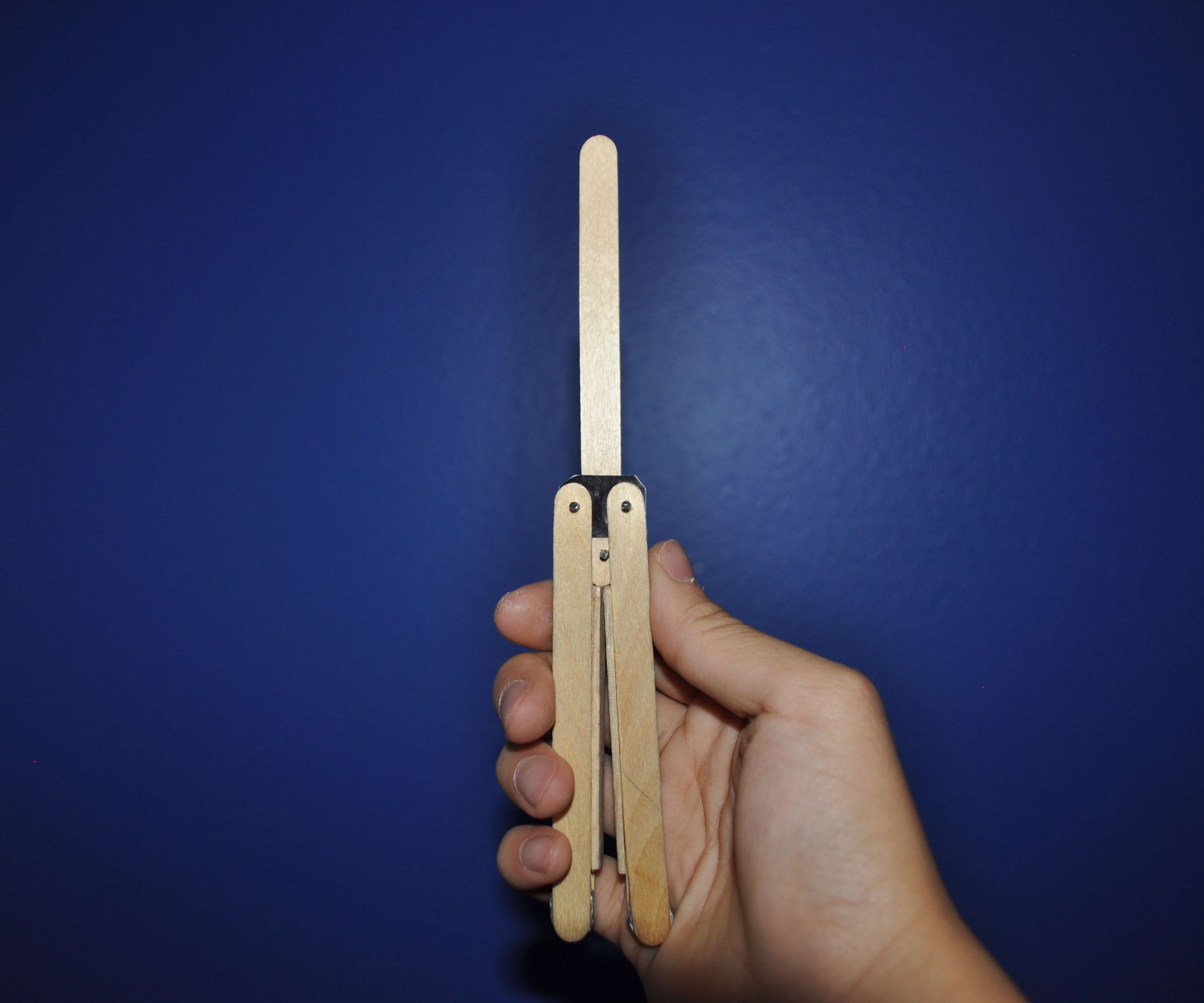 Nabalis Marbles Balisong Butterfly Knife With Free Weight Balls, image size:2100x1749