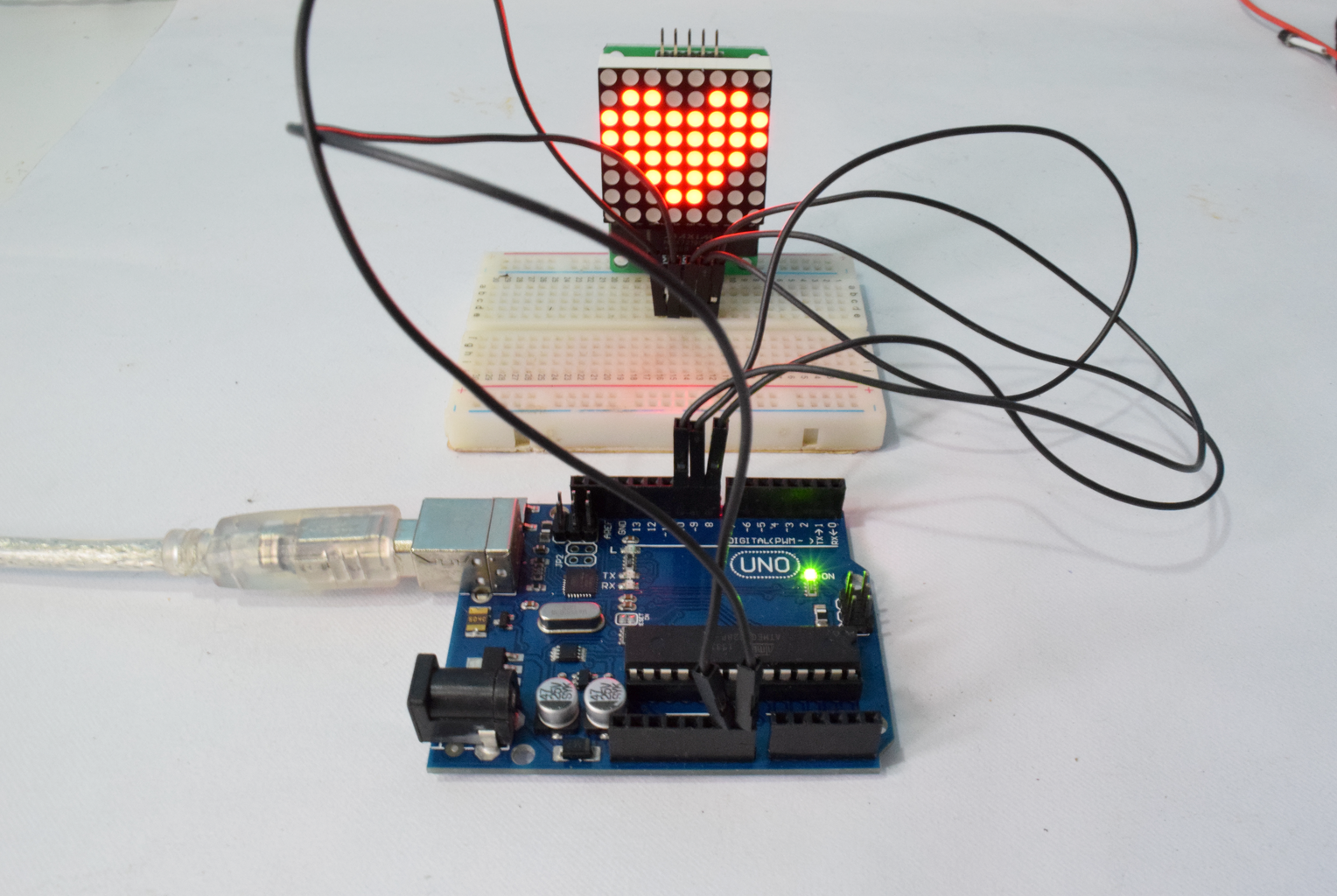 Arduino 8x8 LED Matrix : 4 Steps (with Pictures) - Instructables