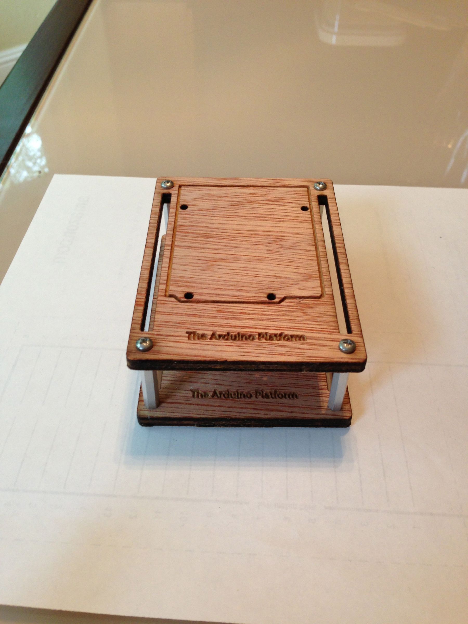 The Arduino Platform - Laser Cut Holder for Arduino & Stuff