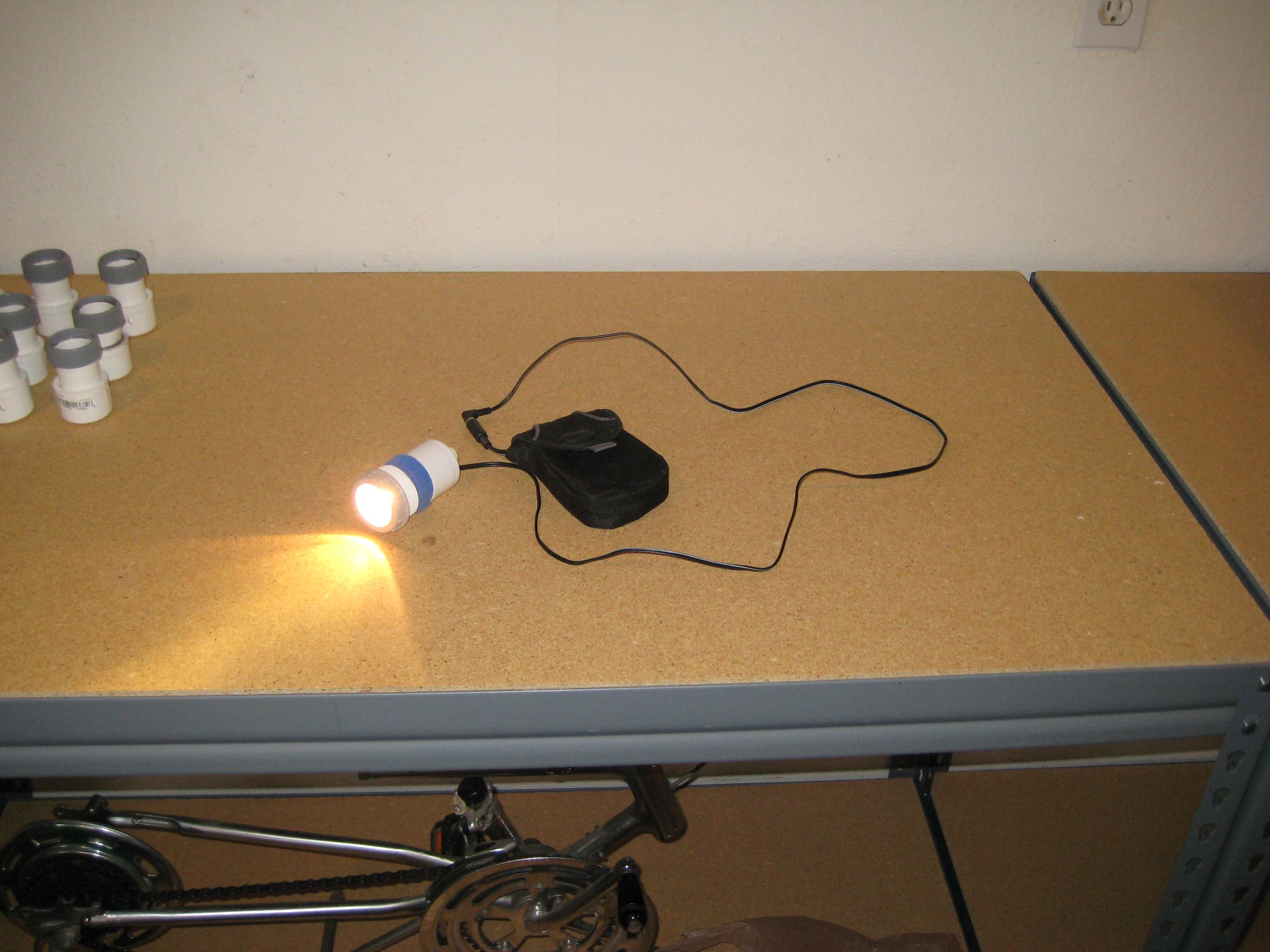 Bright Rechargable Headlight for Your Bike!