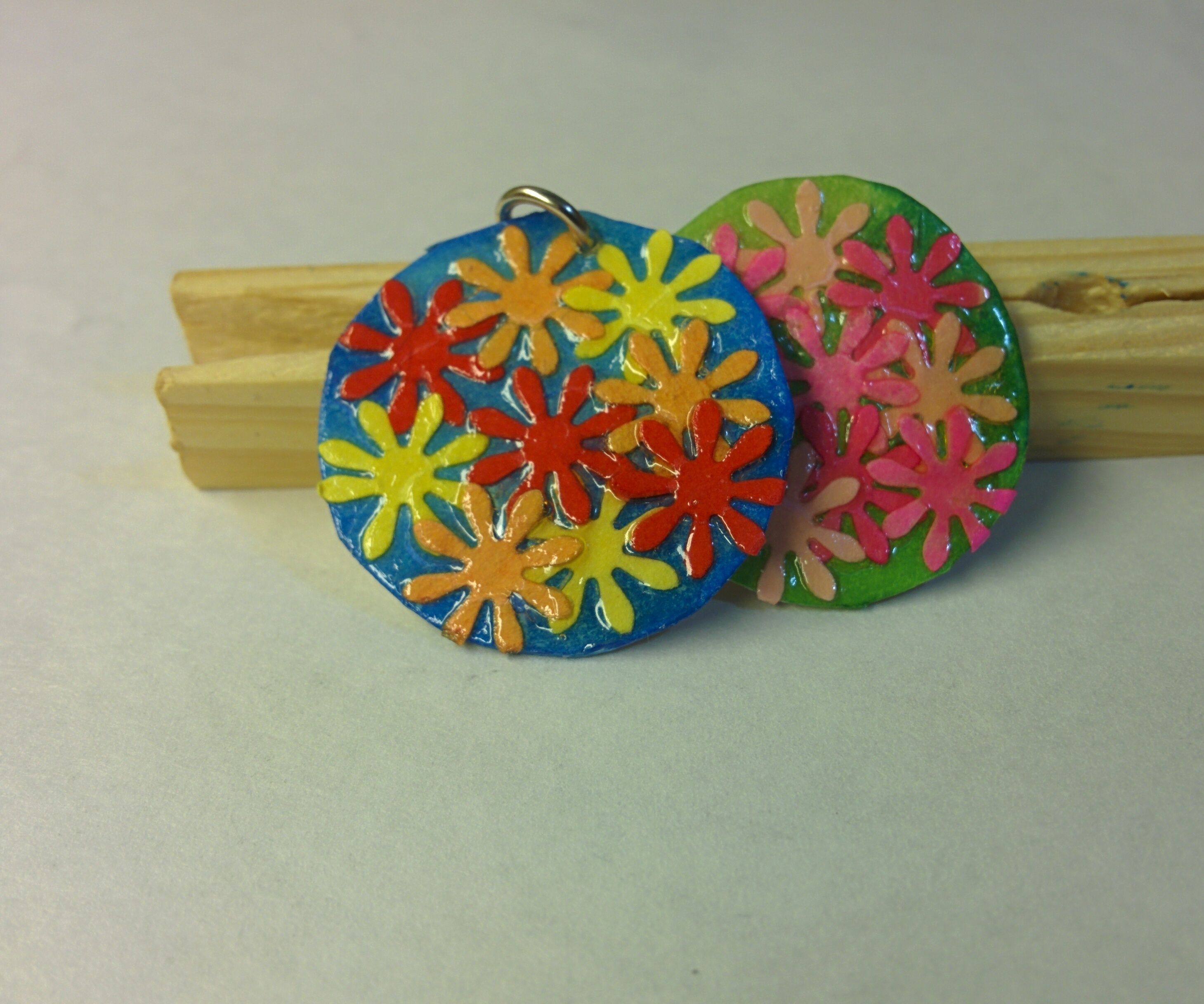 Paper Punch Keychain 