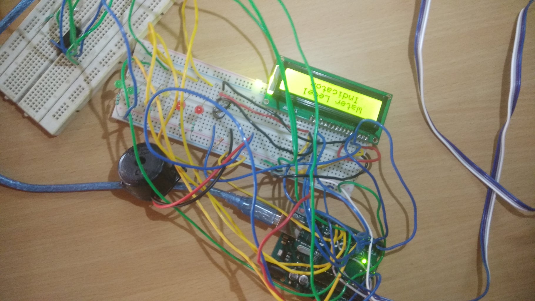 AUTOMATIC WATER TANK LEVEL INDICATOR & MOTOR CONTROL USING ULTRASONIC ...