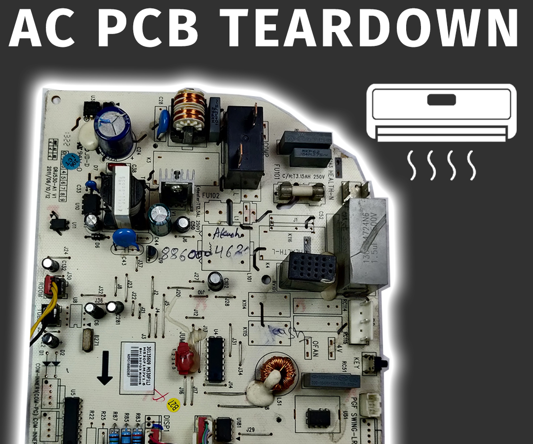 Air Conditioner PCB Tutorial With Its Working and Repair