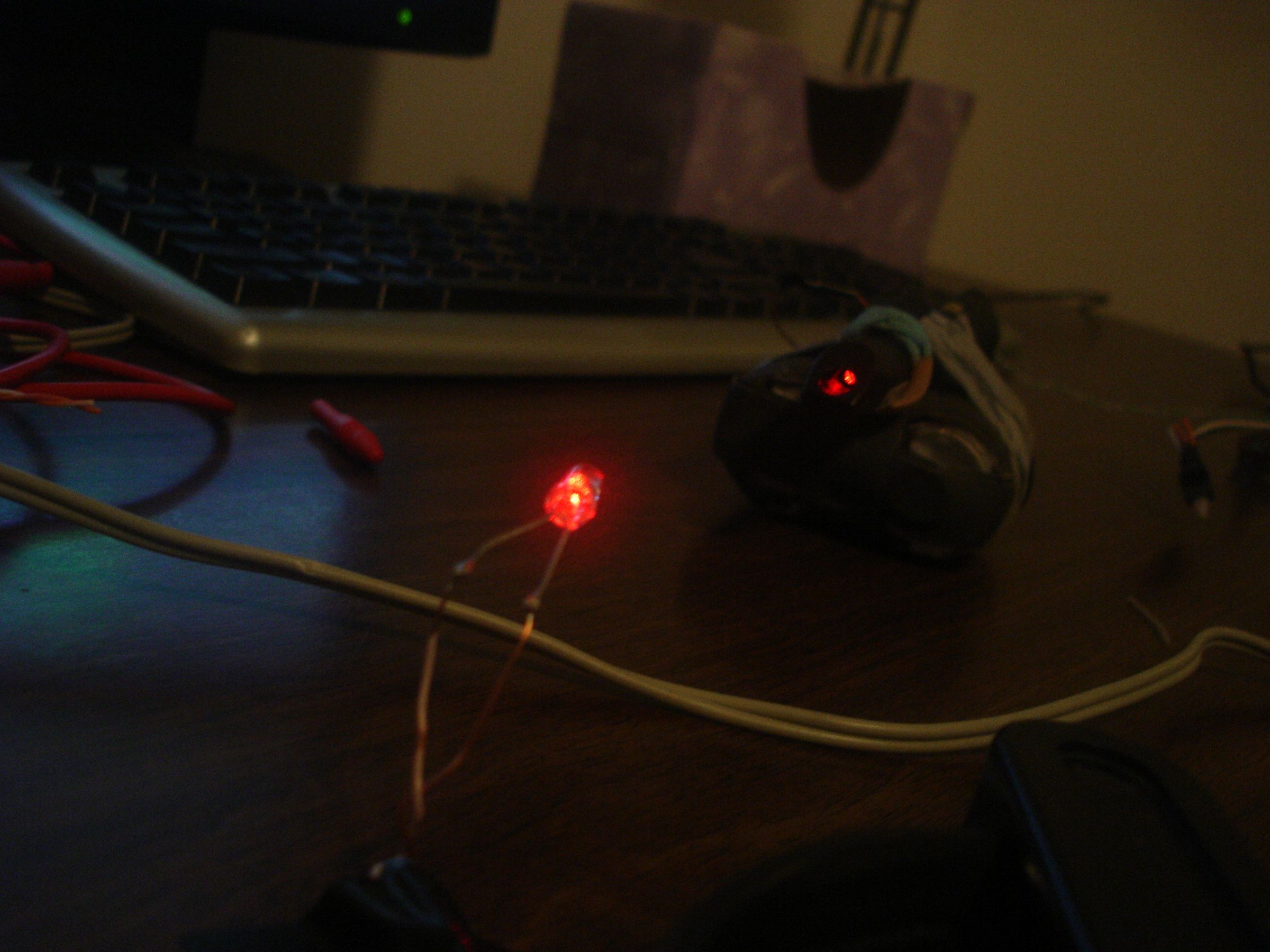 Send Music over a Laser Beam