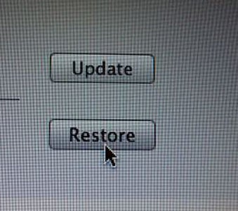 Restoring the IPod's Firmware
