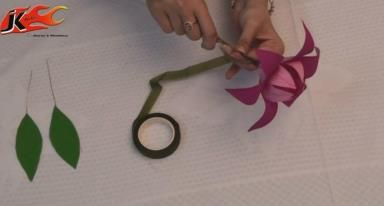 JK ARTS - HOW TO MAKE PAPER FLOWER