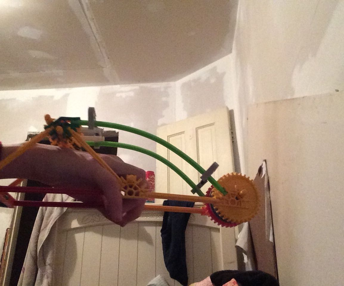 Knex Gear Gauntlet, With Gun Mod